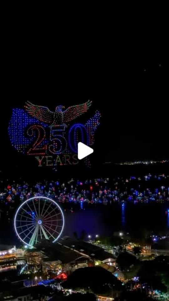 Downtown Miami 4th of July Drone Show